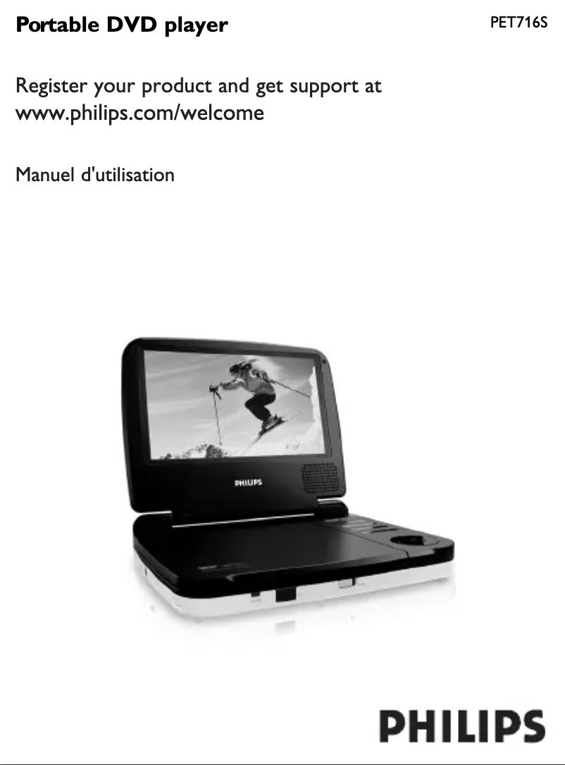 Page n°1 - Manuel utilisateur Philips PET711