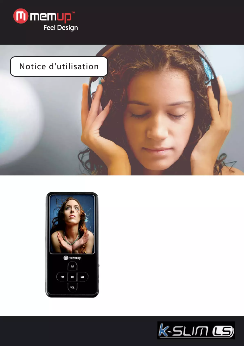 Image de la première page du manuel de l'appareil K-SLIM LS