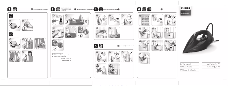 Page 1 de la notice Manuel utilisateur Philips Azur 7000 Series DST7030