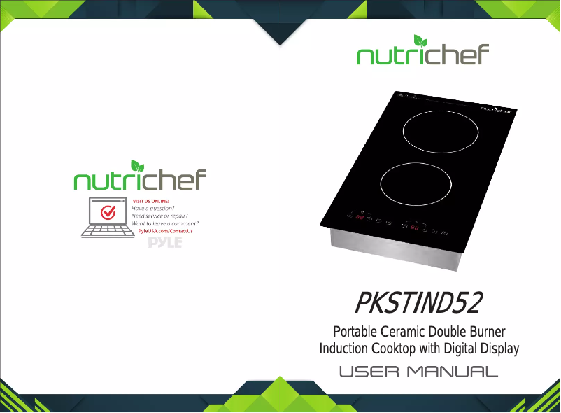 Página 1 del manual Manual de usuario Nutrichef PKSTIND52
