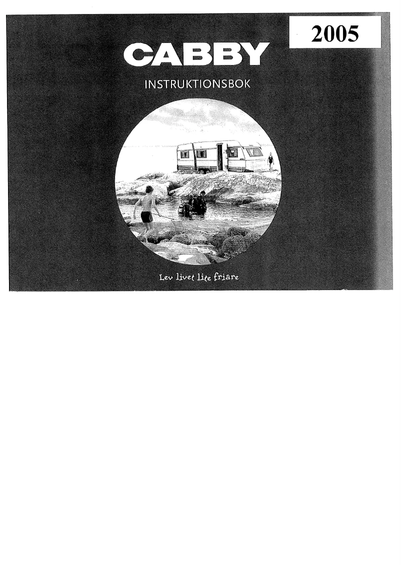 Image de la première page du manuel de l'appareil 2005