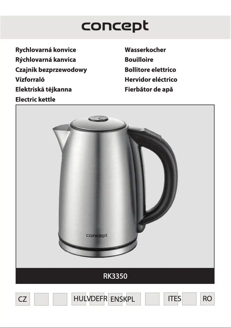 Page n°1 - Manuel utilisateur Concept RK3350