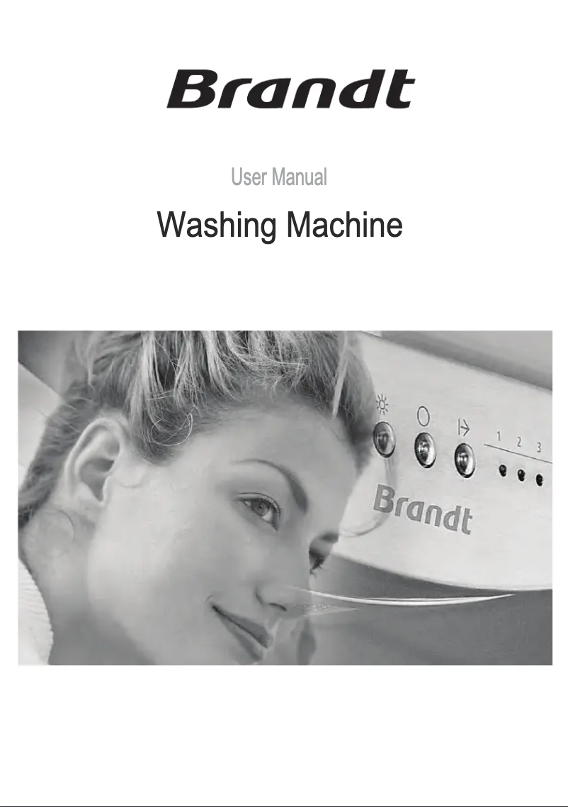 Image de la première page du manuel de l'appareil BWF714SWE