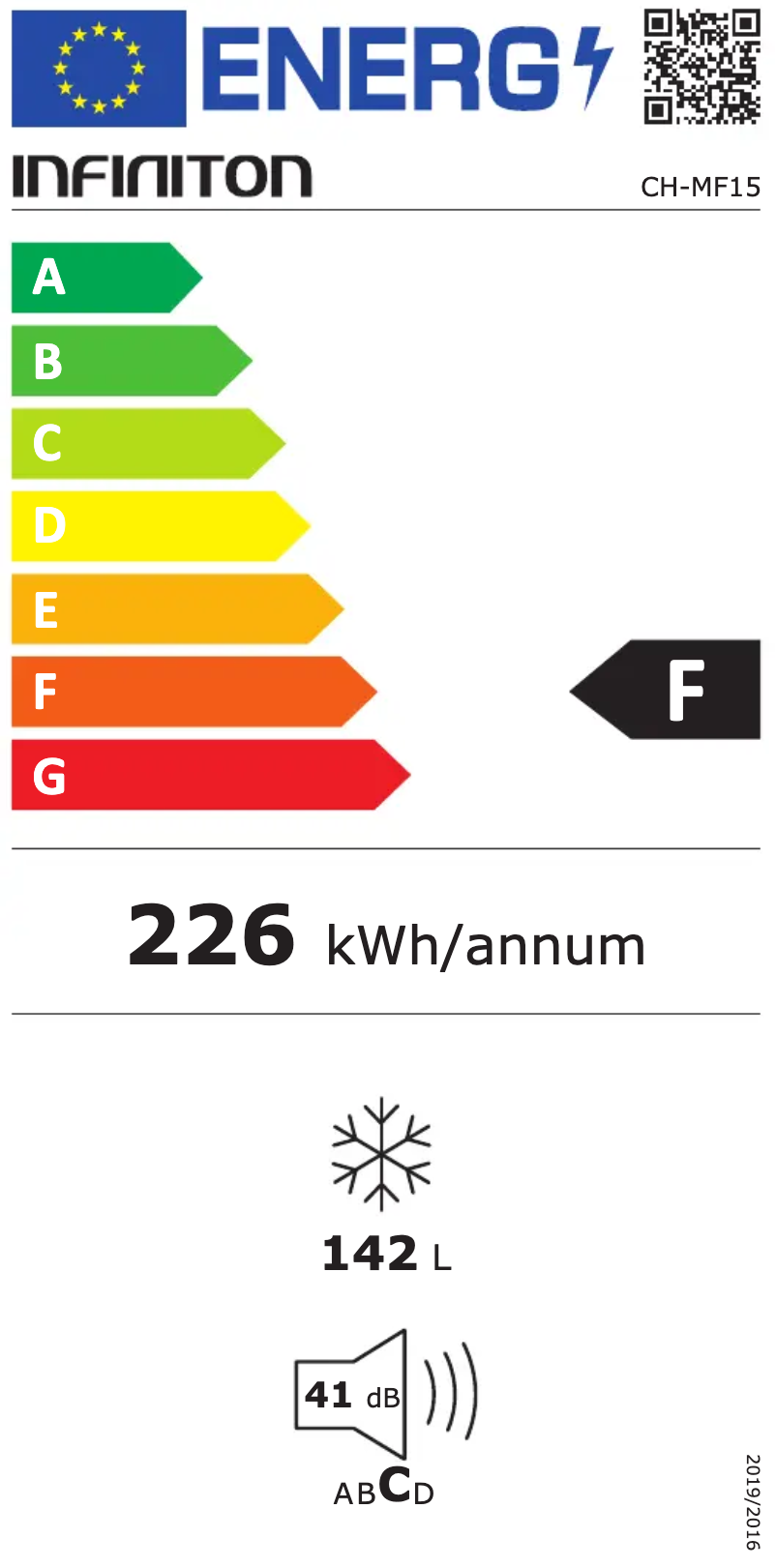 Page n°1 - Label énergétique Infiniton CH-MF15