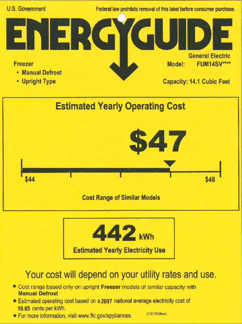 Image de la première page du manuel de l'appareil FUM14SVRWW