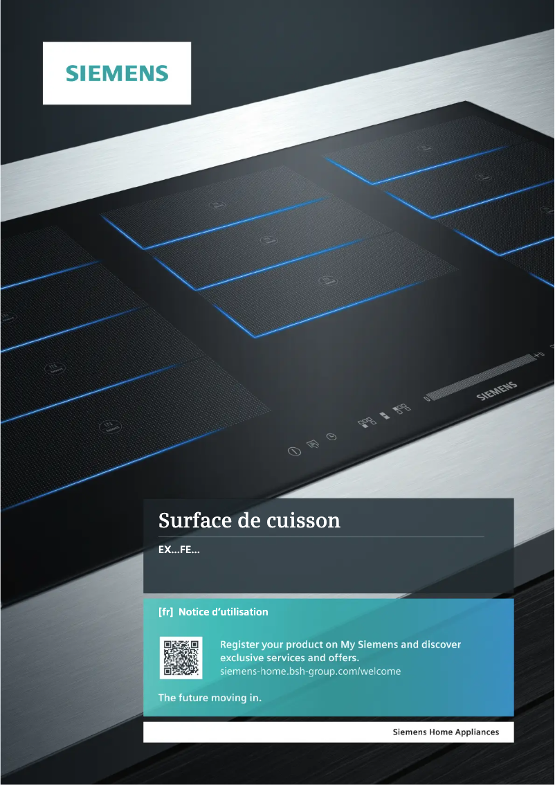 Page 1 de la notice Manuel utilisateur Siemens iQ700 EX659FEB1F