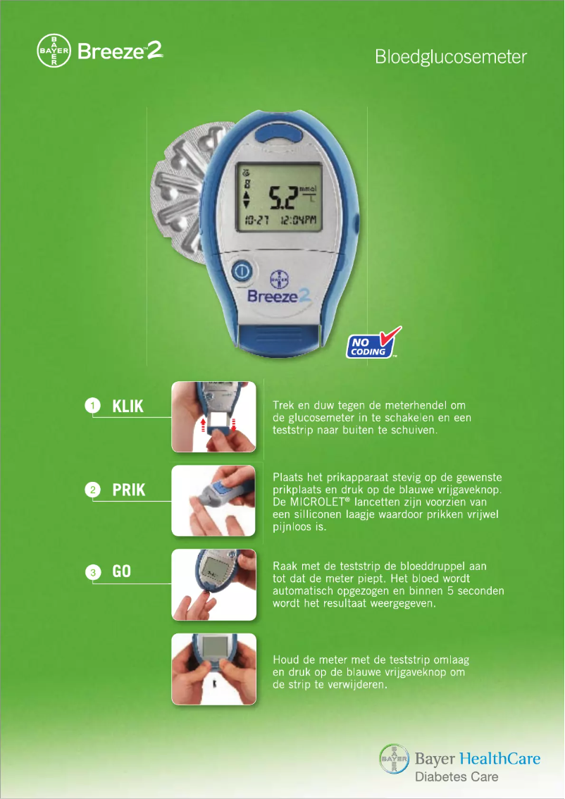 Image de la première page du manuel de l'appareil Breeze 2