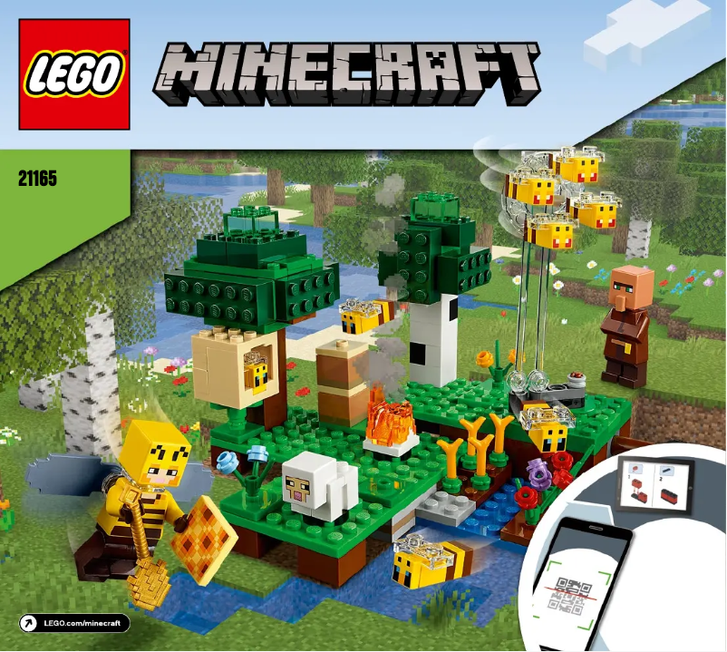 Page 1 de la notice Manuel utilisateur Lego Minecraft 21165