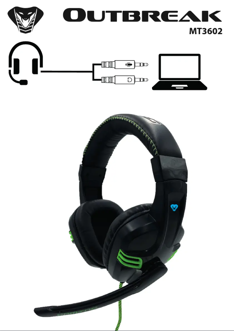 Page 1 de la notice Manuel utilisateur Media-Tech COBRA PRO OUTBREAK MT3602