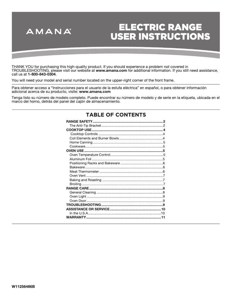 Image de la première page du manuel de l'appareil AEP222VAW