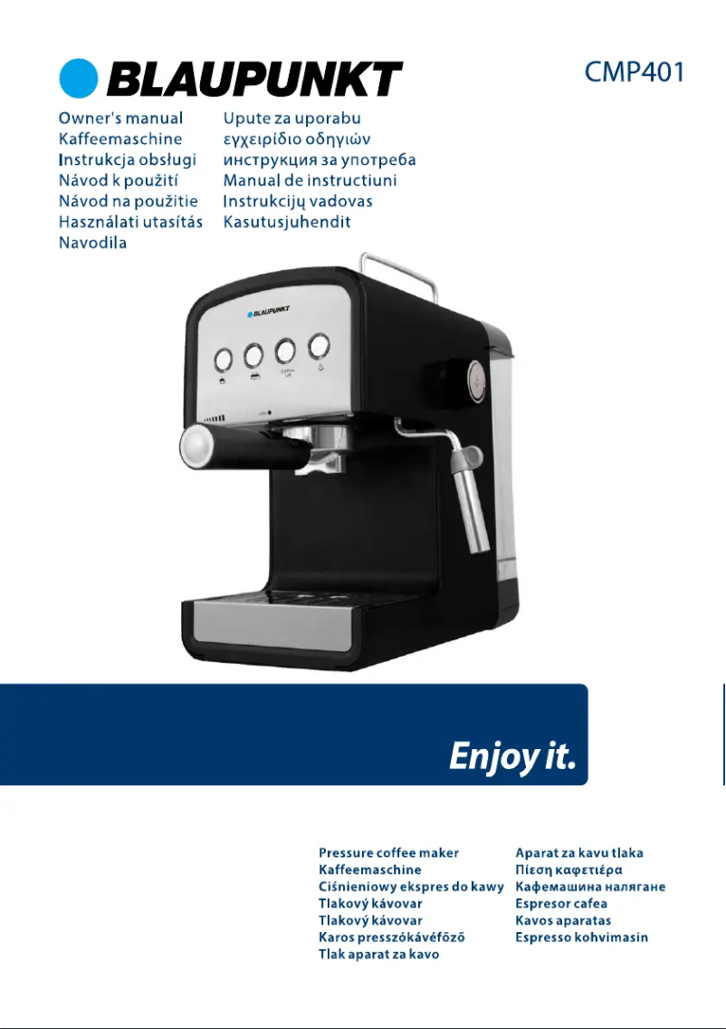 Page n°1 - Manuel utilisateur Blaupunkt CMP401