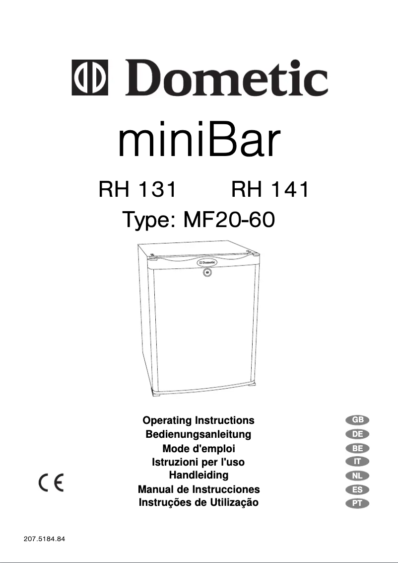 Image de la première page du manuel de l'appareil RH448D