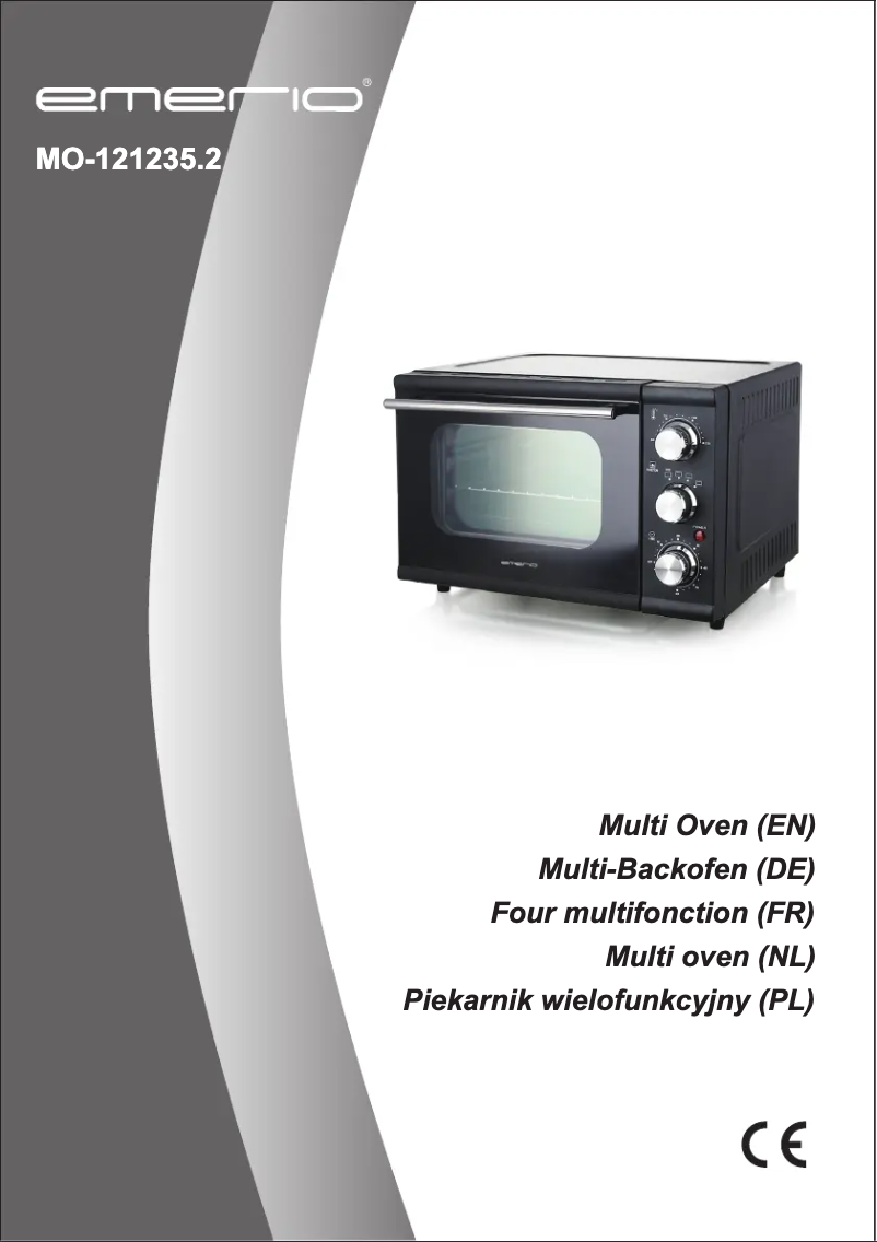 Page n°1 - Manuel utilisateur Emerio MO-121235