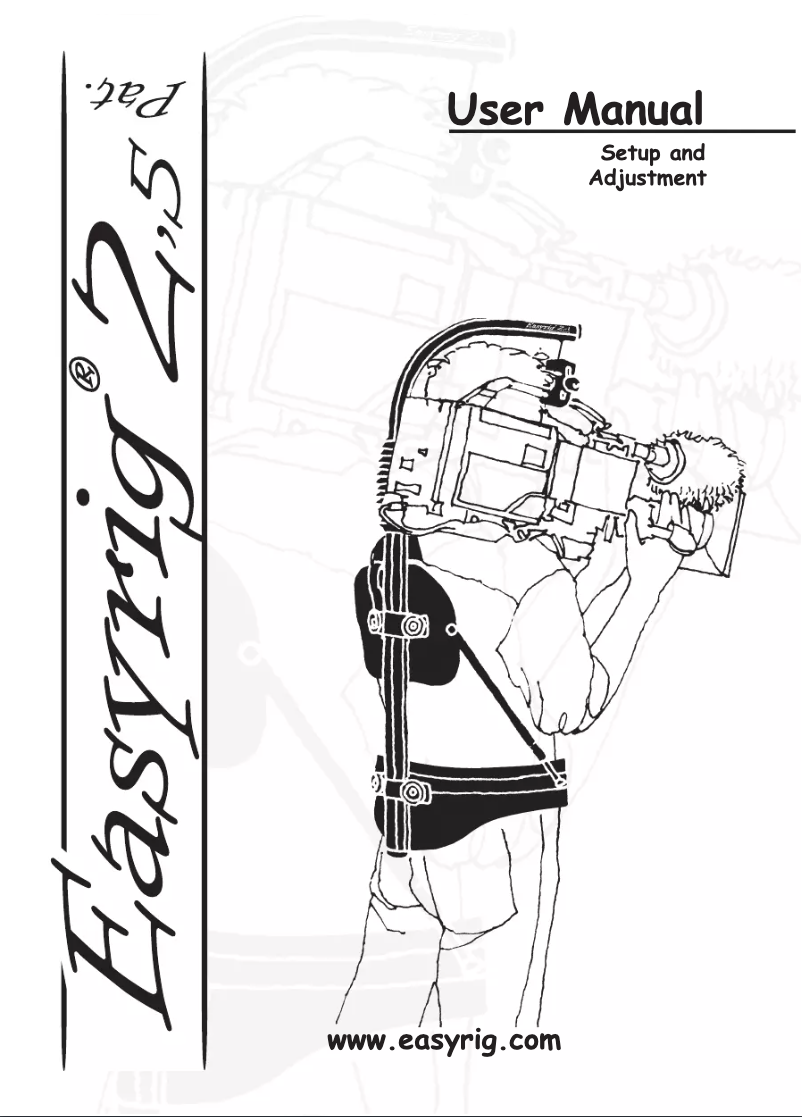 Page n°1 - Manuel utilisateur Easyrig 2.5