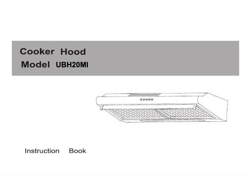 Page 1 de la notice Manuel utilisateur Exquisit UBH20MI