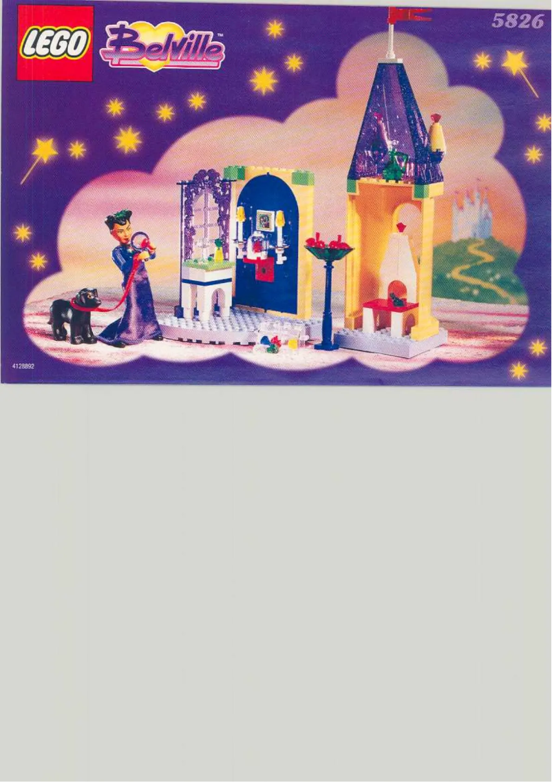 Page n°1 - Manuel utilisateur Lego The Queen's Chamber