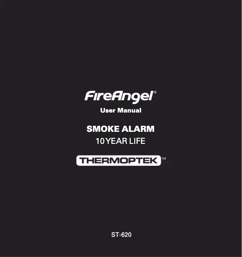 Page 1 de la notice Manuel utilisateur FireAngel ST-620