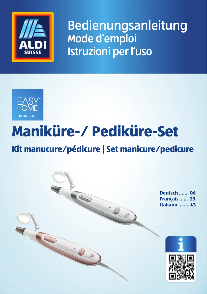 Image de la première page du manuel de l'appareil GT-MP-05