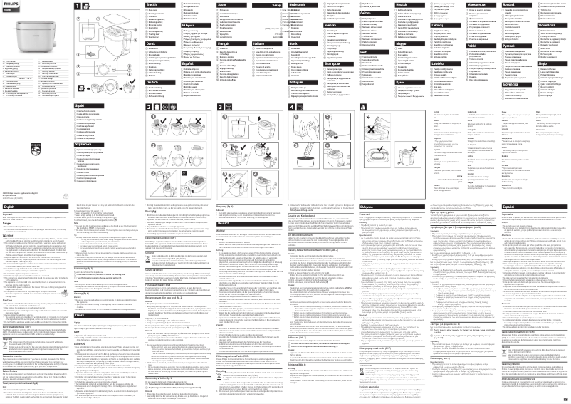 Page 1 de la notice Manuel utilisateur Philips Daily Collection HD2640