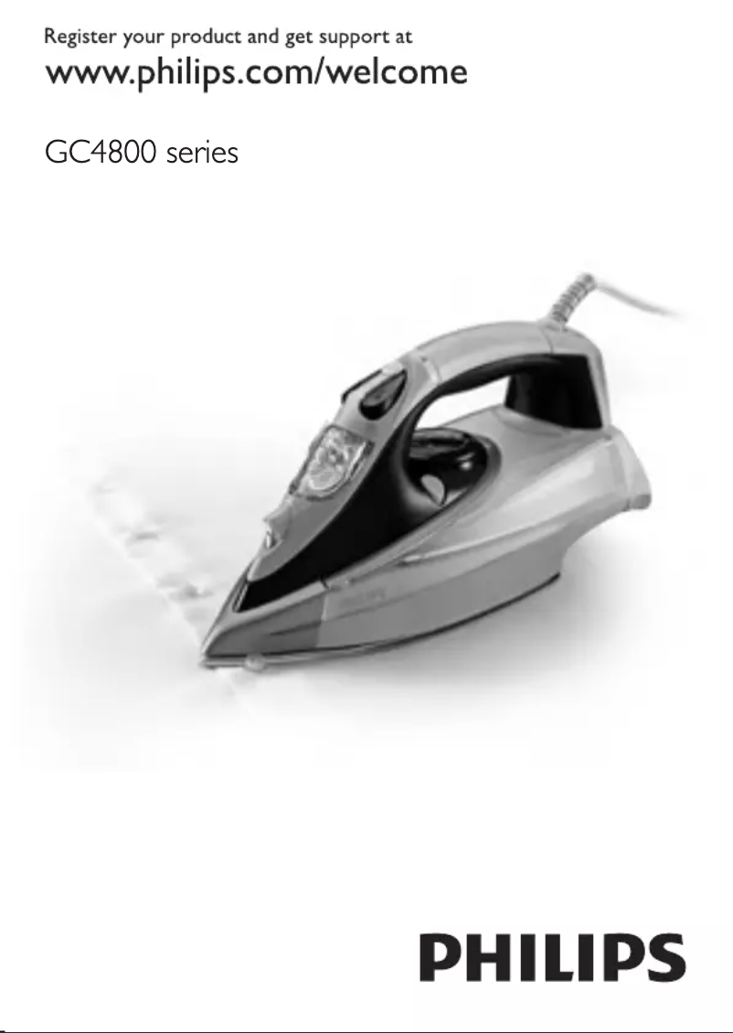 Image de la première page du manuel de l'appareil Azur GC4810