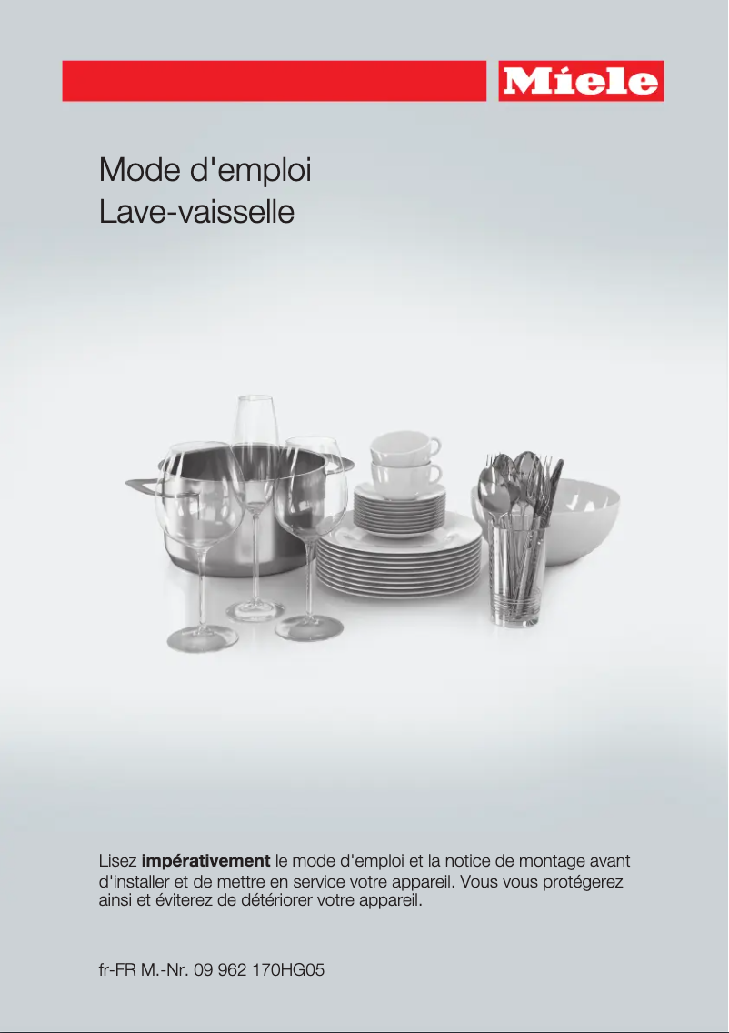 Image de la première page du manuel de l'appareil G 4922 i
