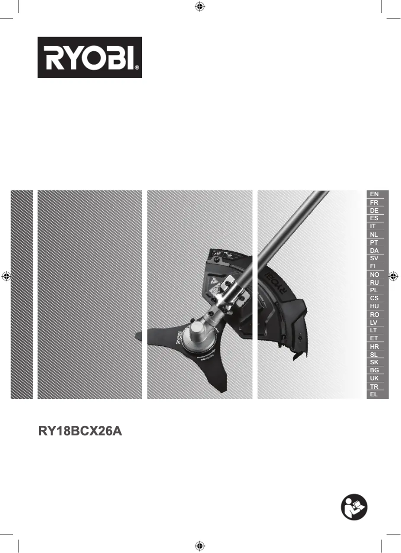 Page n°1 - Manuel utilisateur RYOBI RY18BCX26A
