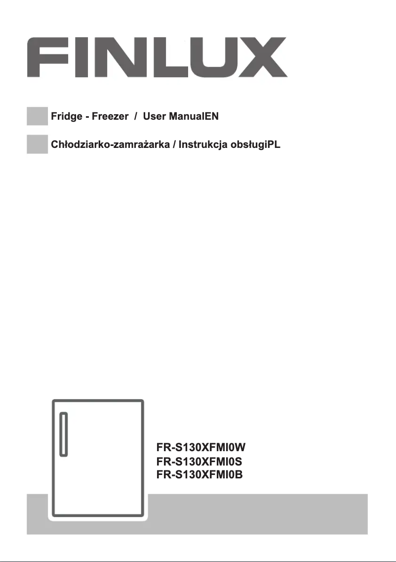 Image de la première page du manuel de l'appareil FR-S130XFMI0B