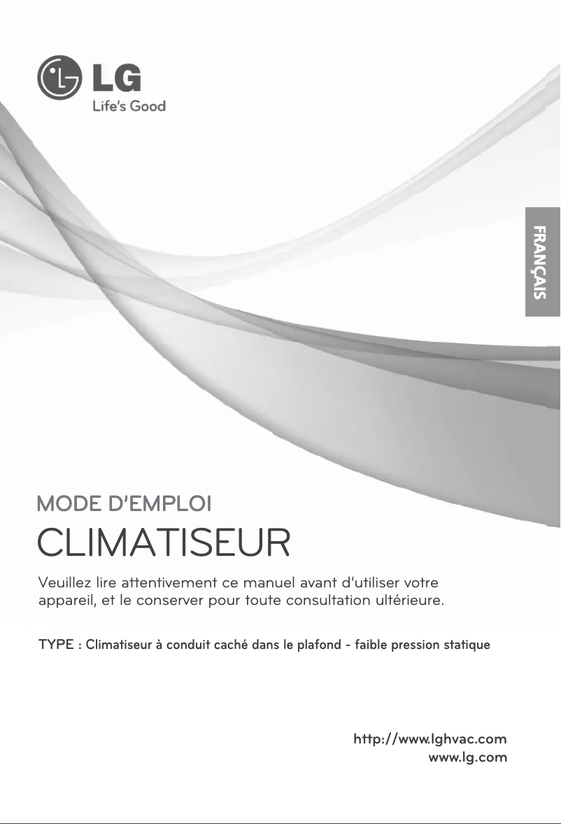 Page n°1 - Manuel utilisateur LG LMDN185HV