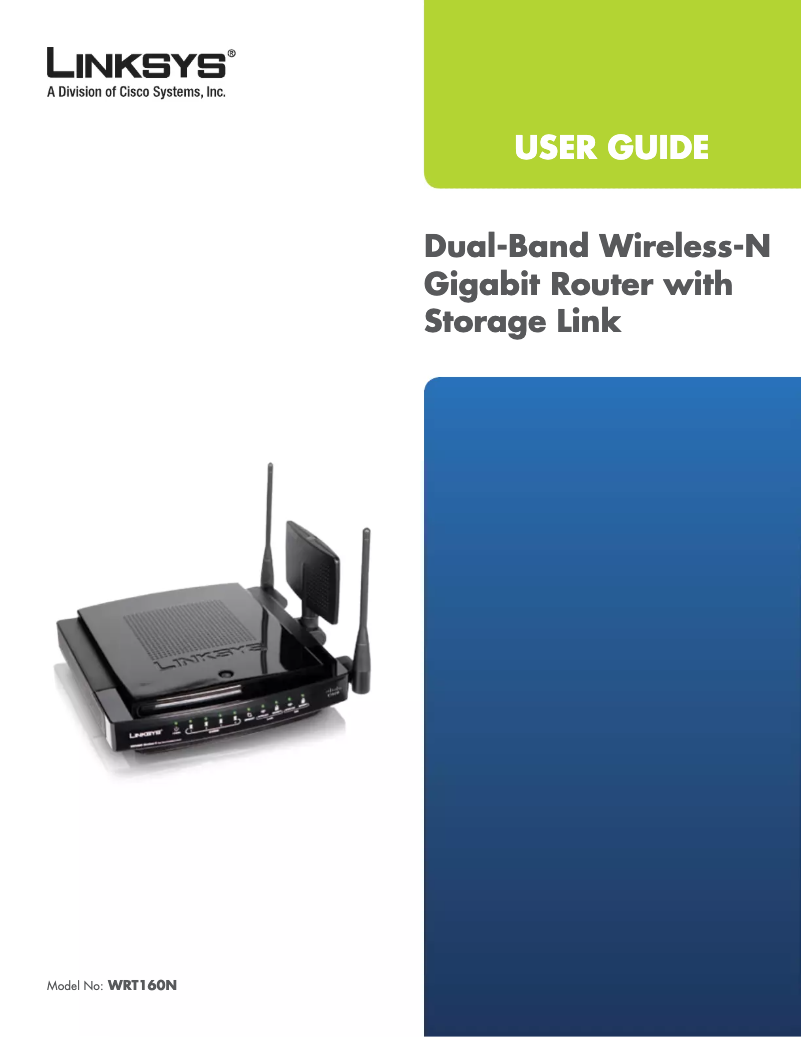 Página 1 del manual Manual de usuario Linksys WRT600N