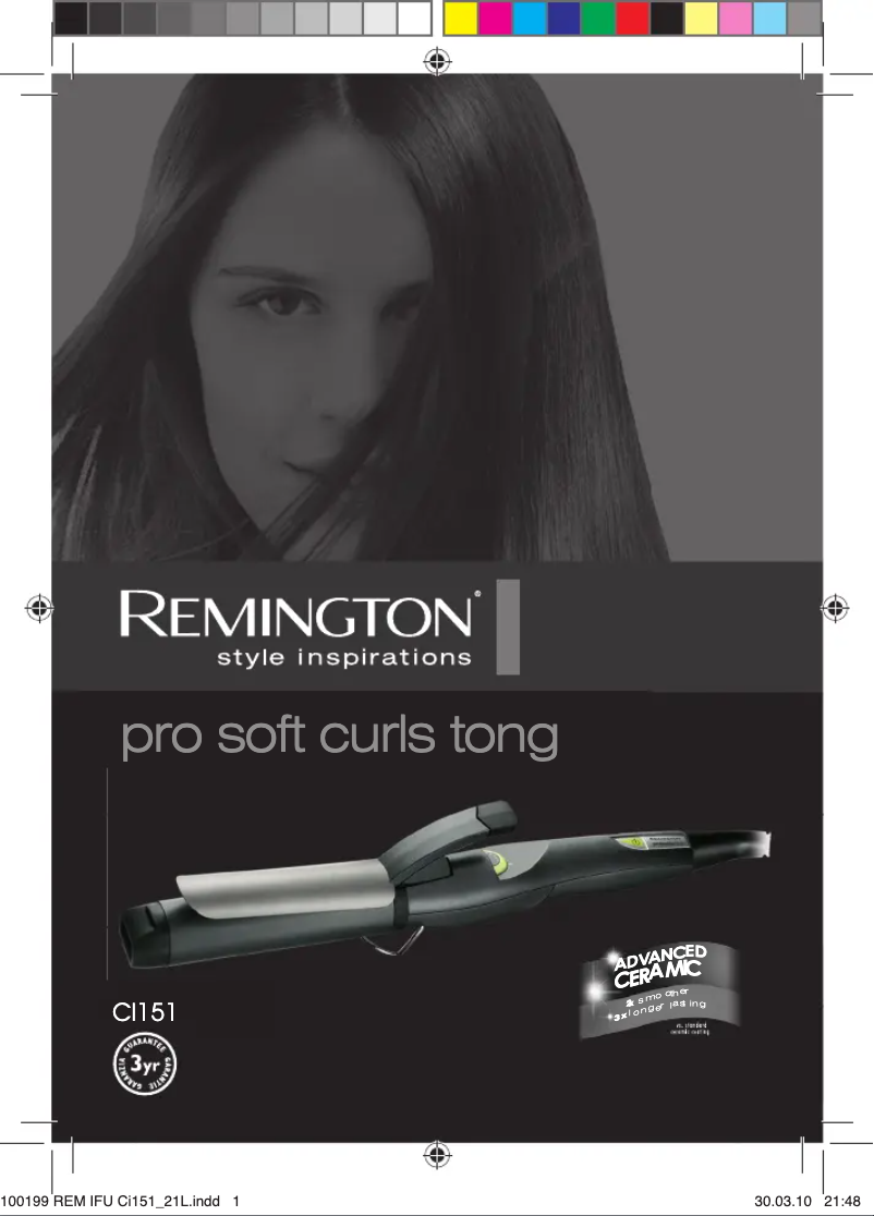 Page 1 de la notice Manuel utilisateur Remington Ci151