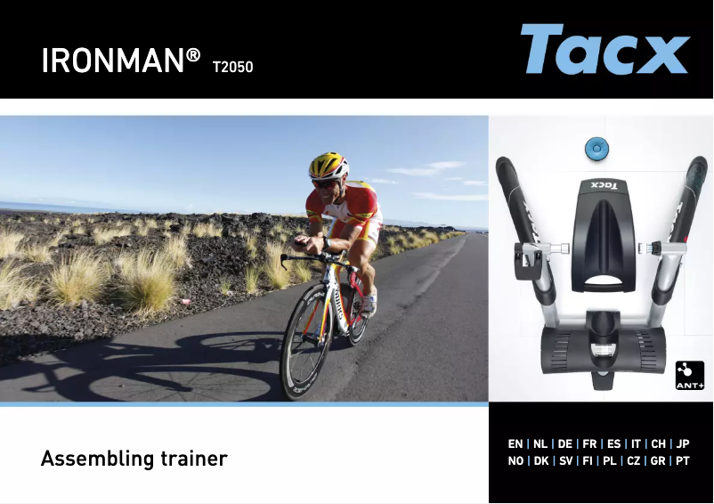 Page 1 de la notice Manuel utilisateur Tacx Ironman T2050