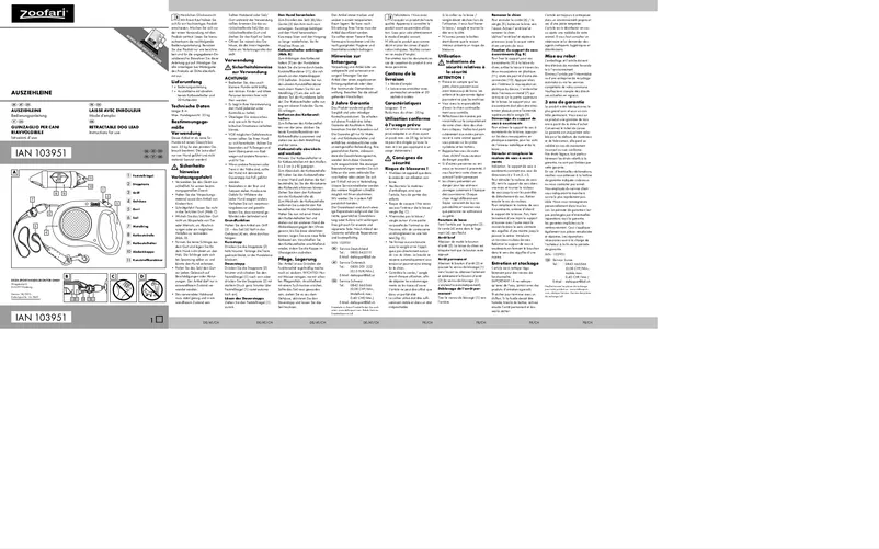 Página 1 del manual Manual de usuario Zoofari IAN 103951