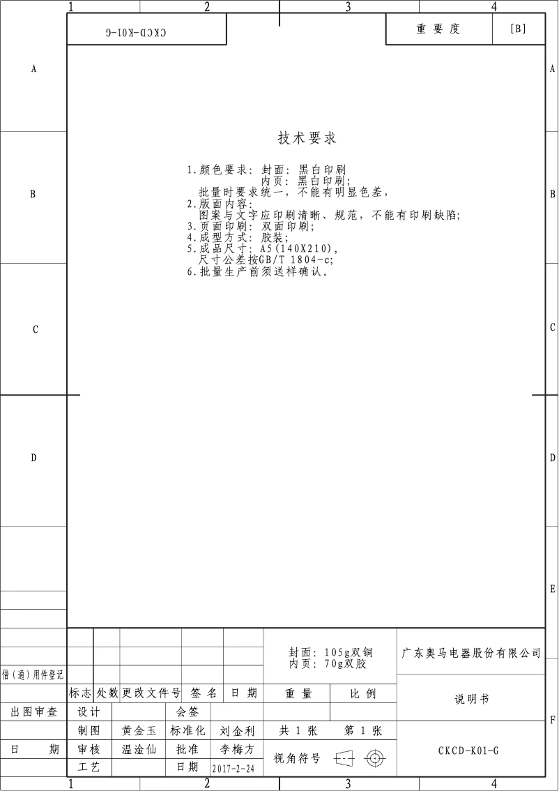 Image de la première page du manuel de l'appareil CCTOS542S