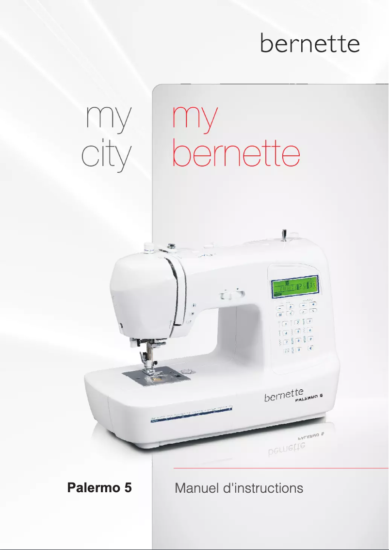 Page n°1 - Manuel utilisateur Bernina Bernette Palermo 5