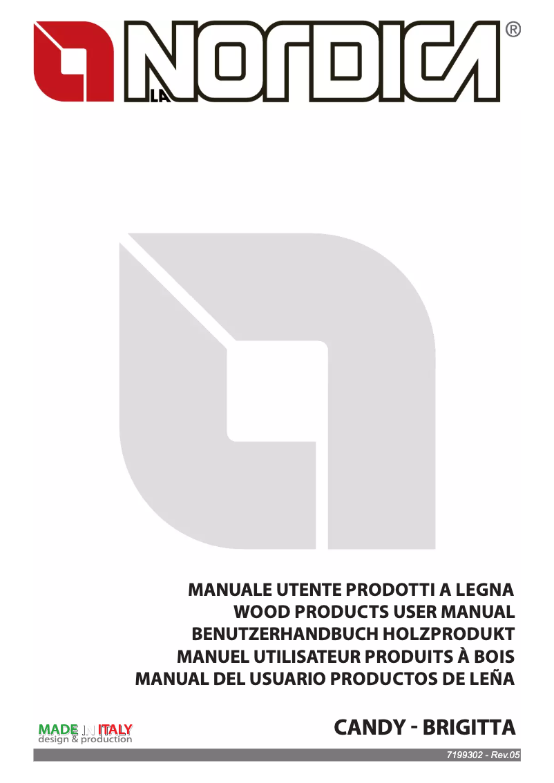 Página 1 del manual Manual de usuario La Nordica Brigitta