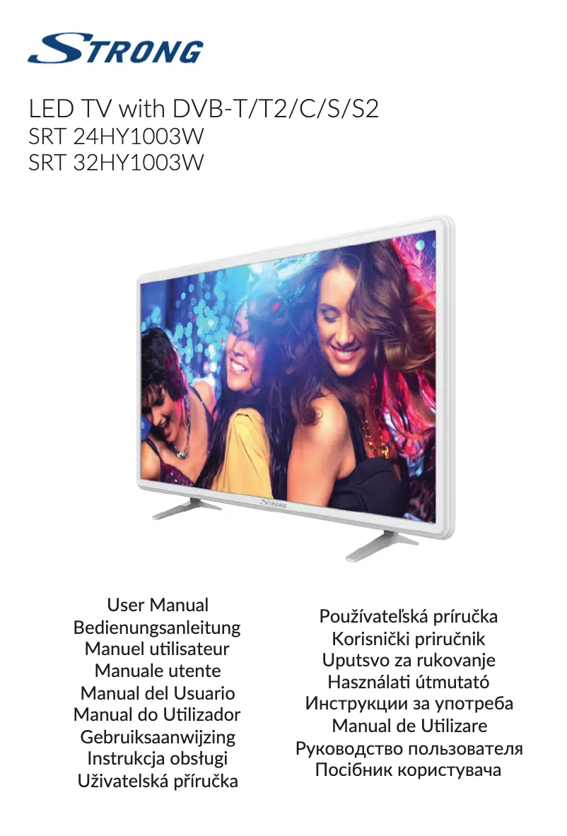 Page 1 de la notice Manuel utilisateur Strong SRT 24HY1003W