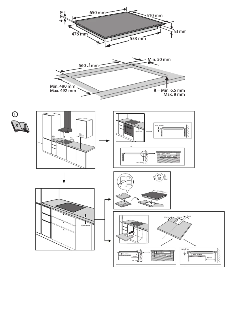 Page 1 de la notice Instructions de sécurité Whirlpool SMO 658C/BT/IXL
