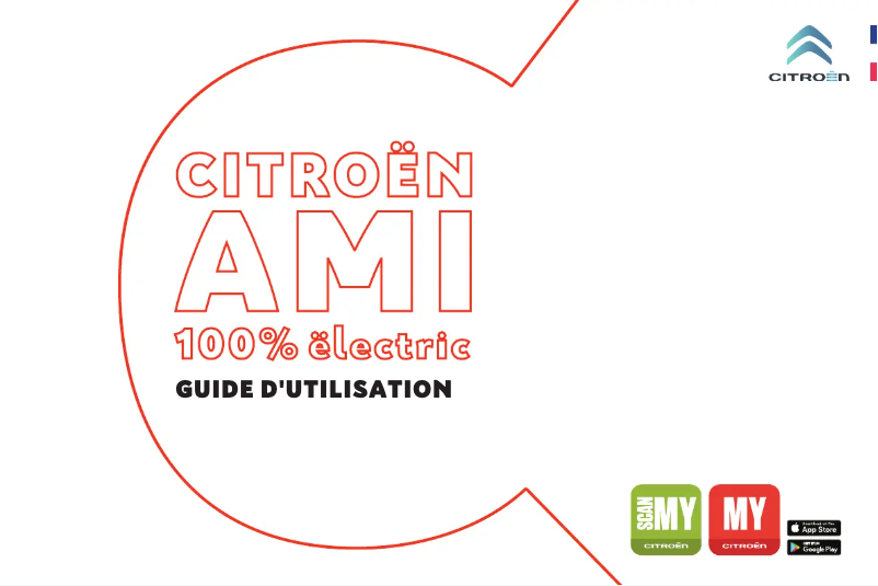 Page 1 de la notice Manuel utilisateur Citroën Ami (2021)