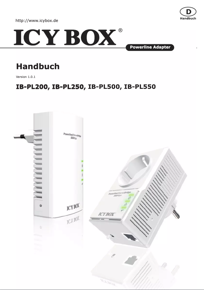 Image de la première page du manuel de l'appareil IB-PL250D