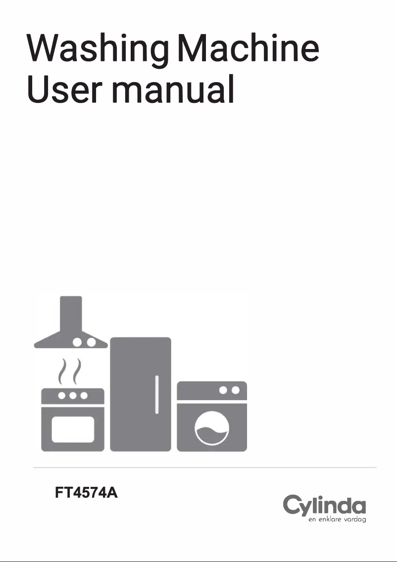 Image de la première page du manuel de l'appareil FT4574A