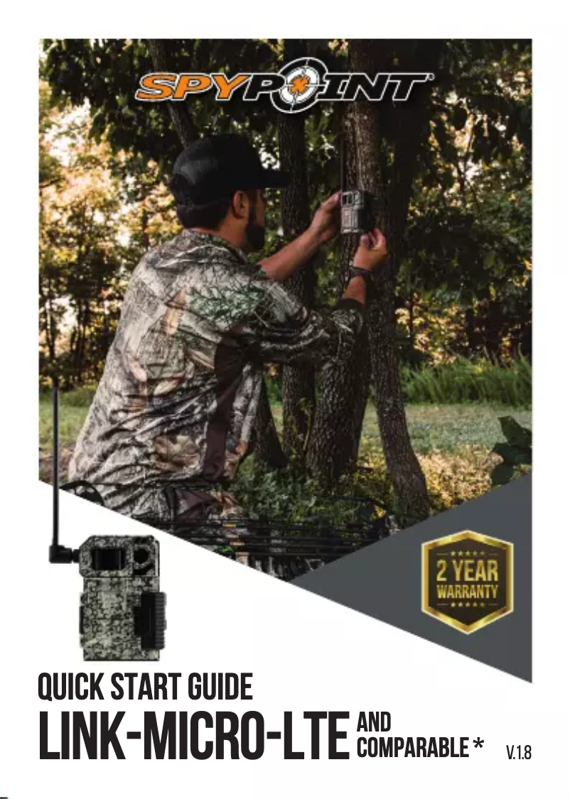 Image de la première page du manuel de l'appareil Link-Micro-LTE