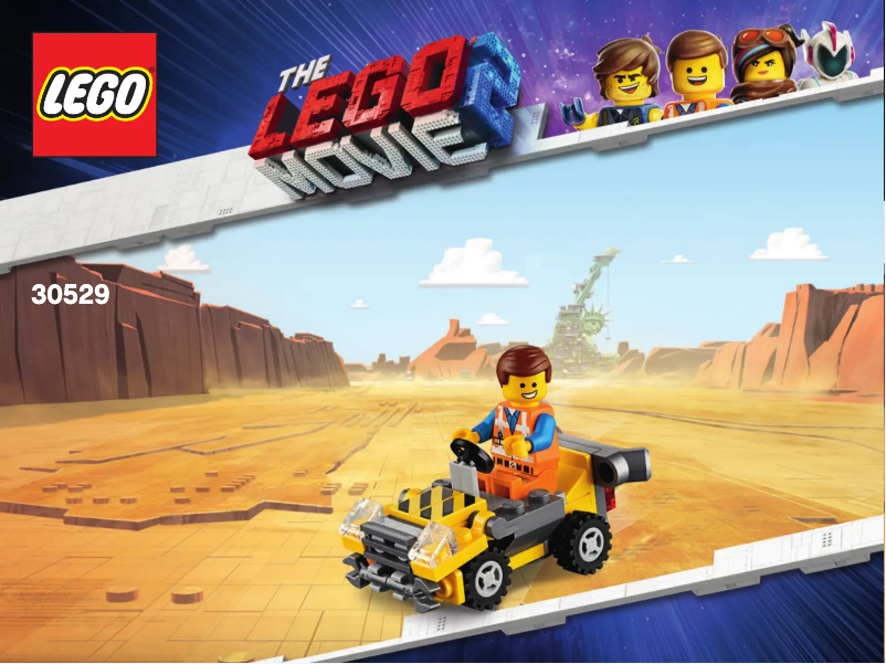 Page 1 de la notice Manuel utilisateur Lego 30529