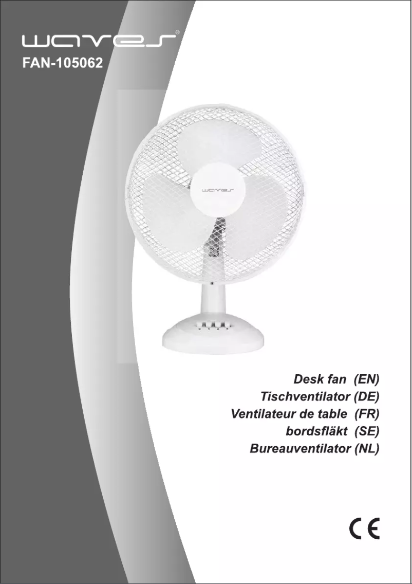 Page n°1 - Manuel utilisateur Waves FAN-105062