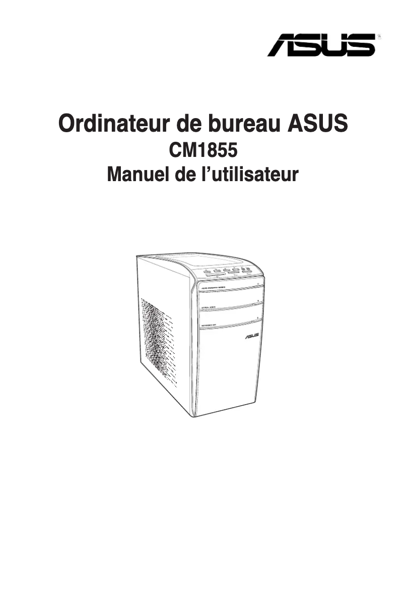 Image de la première page du manuel de l'appareil CM1855