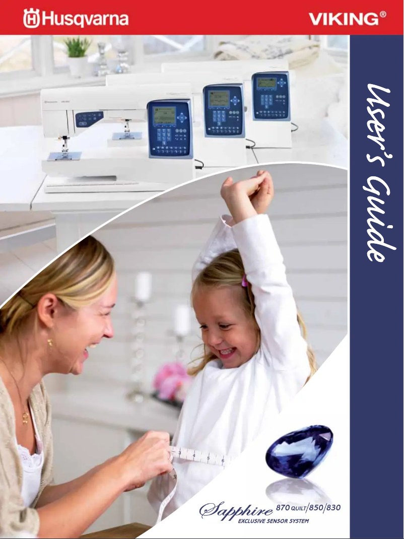 Página 1 del manual Manual de usuario Husqvarna Sappire 850