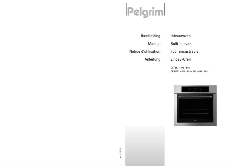 Page 1 de la notice Manuel utilisateur Pelgrim OKW 698