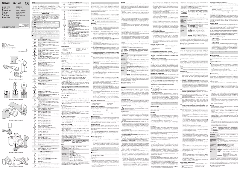Image de la première page du manuel de l'appareil LD-1000