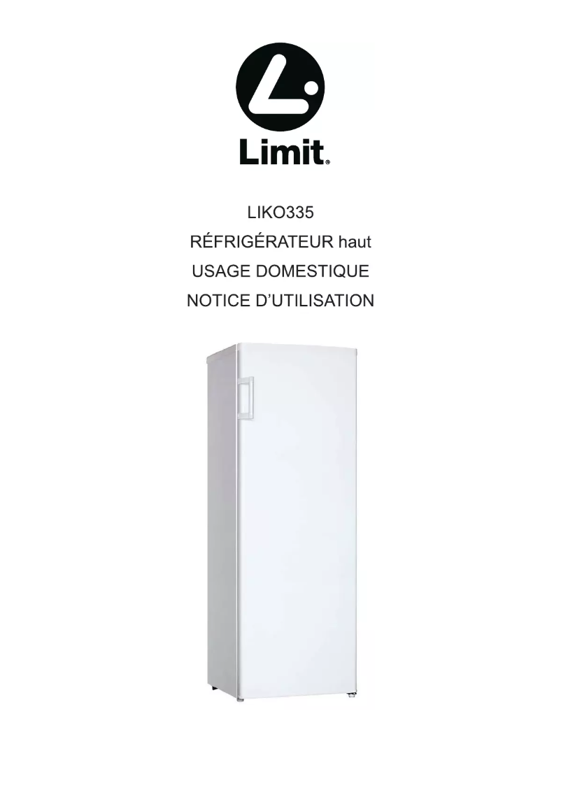 Page n°1 - Manuel utilisateur Limit LIKO335