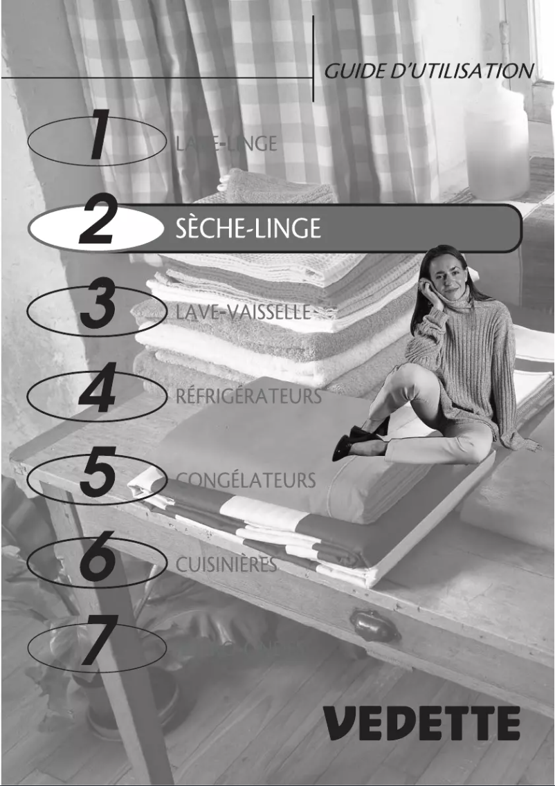 Image de la première page du manuel de l'appareil VSF267