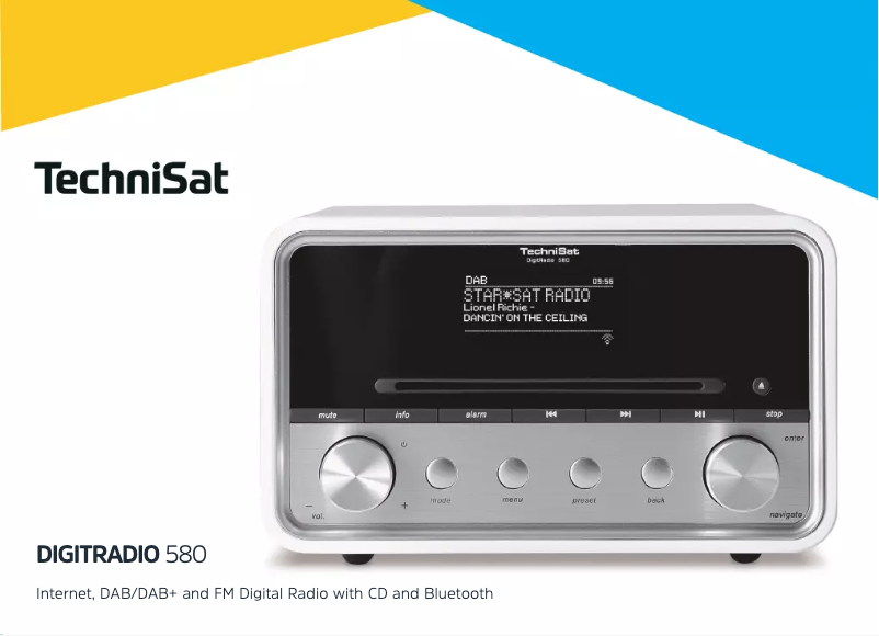 Page n°1 - Manuel utilisateur TechniSat DigitRadio 580
